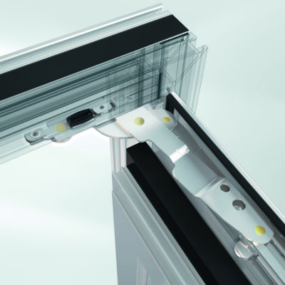 Скрытая фурнитура для алюминиевых оконных систем