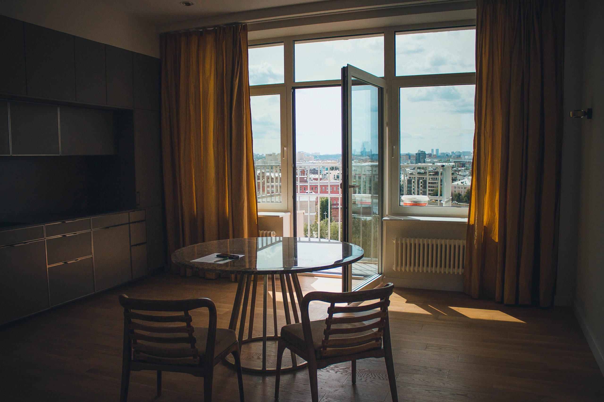 Окна и балконный блок Schuco в квартире в Москве